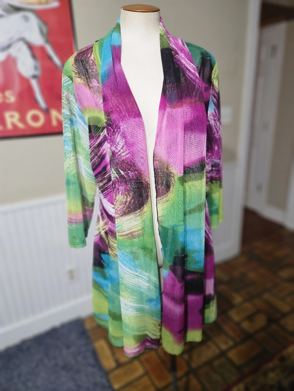 Creation Stretchy Colorful Kimono Thing XXL